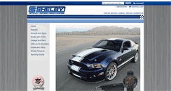 Desktop Screenshot of carrollshelbymerchandise.com